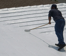palm beach roofing even paints your roof white to lower cooling costs